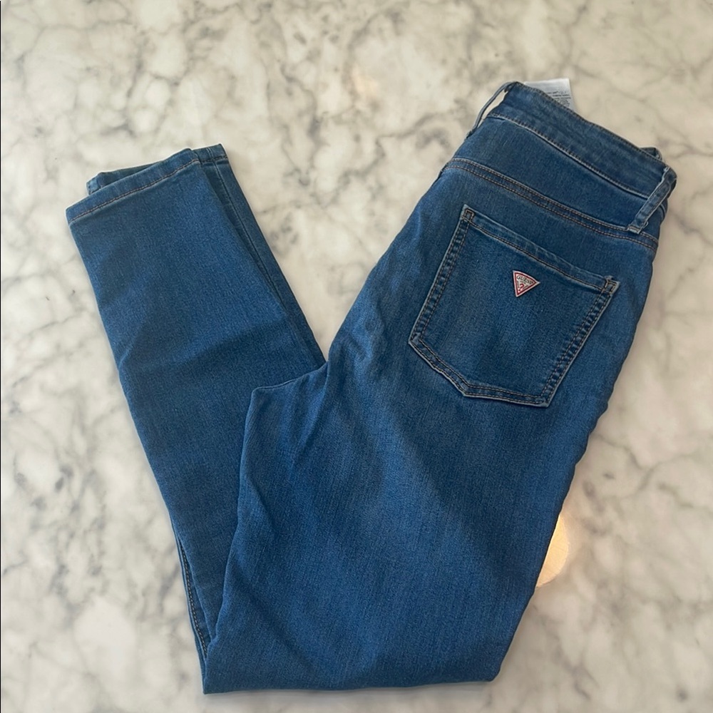 Guess Women's Dark Blue Skinny Jeans
